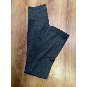 Athleta Women's Small Tall Gray Heathered Bootcut Yoga Pants Stretch Activewear